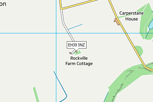 EH39 5NZ map - OS VectorMap District (Ordnance Survey)