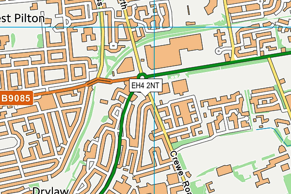 EH4 2NT map - OS VectorMap District (Ordnance Survey)