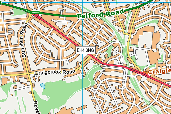 EH4 3NG map - OS VectorMap District (Ordnance Survey)