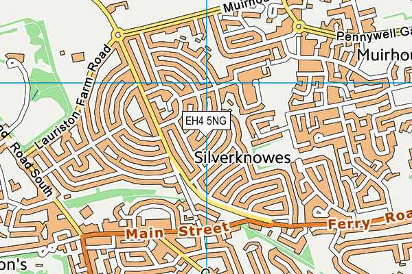 EH4 5NG map - OS VectorMap District (Ordnance Survey)