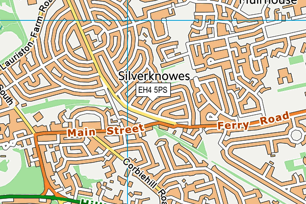 EH4 5PS map - OS VectorMap District (Ordnance Survey)