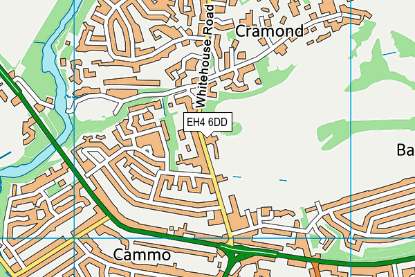 EH4 6DD map - OS VectorMap District (Ordnance Survey)