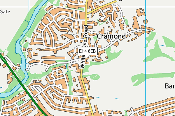 EH4 6EB map - OS VectorMap District (Ordnance Survey)