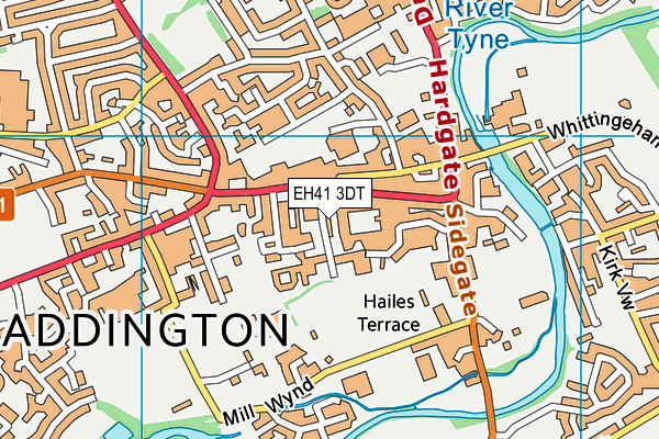 EH41 3DT map - OS VectorMap District (Ordnance Survey)