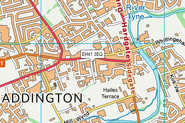 EH41 3EQ map - OS VectorMap District (Ordnance Survey)