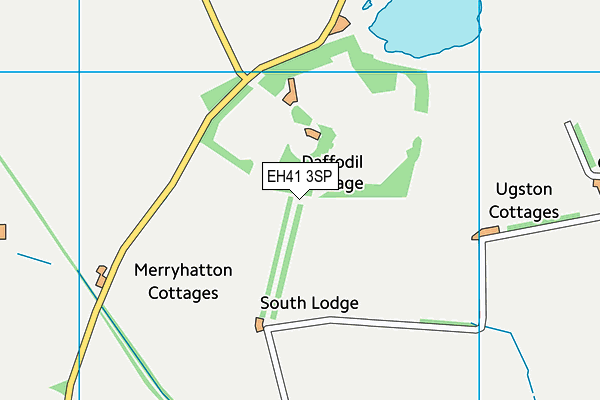 EH41 3SP map - OS VectorMap District (Ordnance Survey)