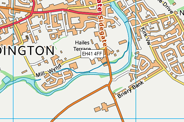 EH41 4FF map - OS VectorMap District (Ordnance Survey)