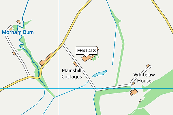 EH41 4LS map - OS VectorMap District (Ordnance Survey)
