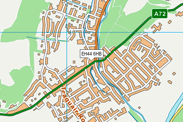 EH44 6HB map - OS VectorMap District (Ordnance Survey)