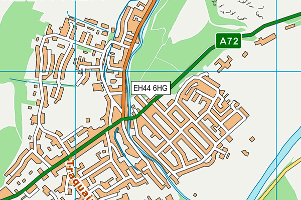 EH44 6HG map - OS VectorMap District (Ordnance Survey)