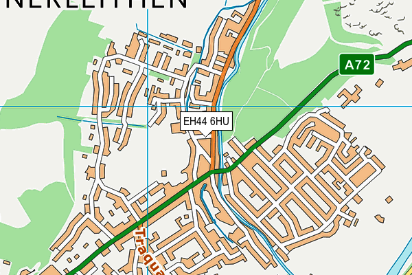 EH44 6HU map - OS VectorMap District (Ordnance Survey)