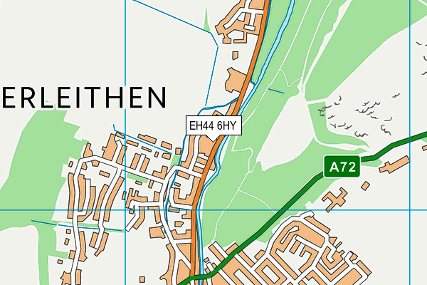 EH44 6HY map - OS VectorMap District (Ordnance Survey)