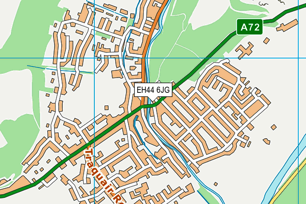 EH44 6JG map - OS VectorMap District (Ordnance Survey)