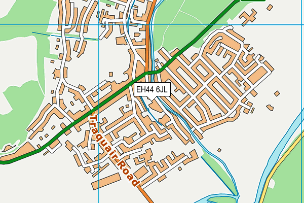 EH44 6JL map - OS VectorMap District (Ordnance Survey)