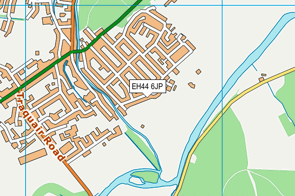 EH44 6JP map - OS VectorMap District (Ordnance Survey)