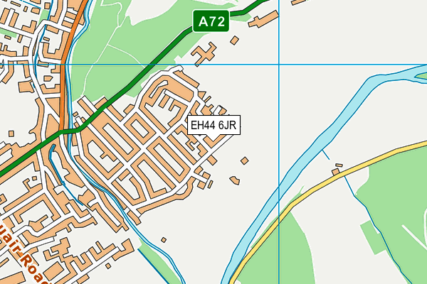 EH44 6JR map - OS VectorMap District (Ordnance Survey)