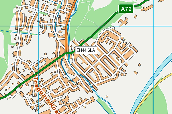 EH44 6LA map - OS VectorMap District (Ordnance Survey)