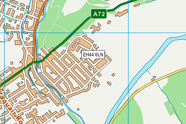 EH44 6LN map - OS VectorMap District (Ordnance Survey)