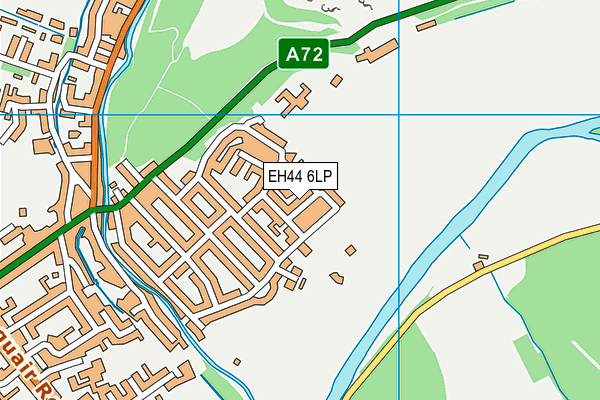 EH44 6LP map - OS VectorMap District (Ordnance Survey)