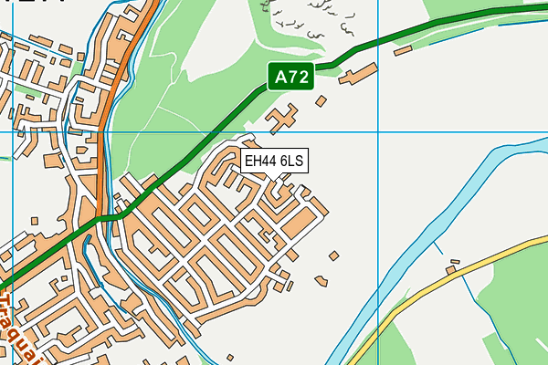 EH44 6LS map - OS VectorMap District (Ordnance Survey)