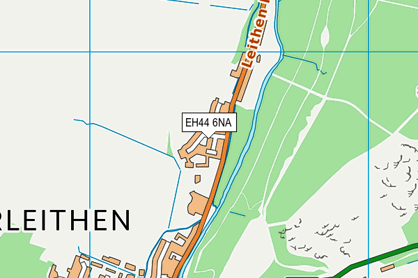 EH44 6NA map - OS VectorMap District (Ordnance Survey)