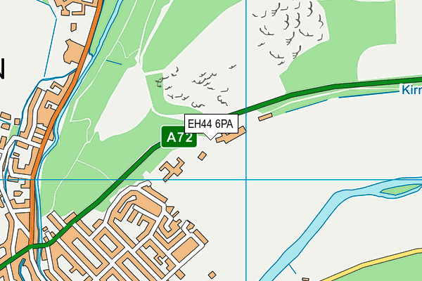 EH44 6PA map - OS VectorMap District (Ordnance Survey)