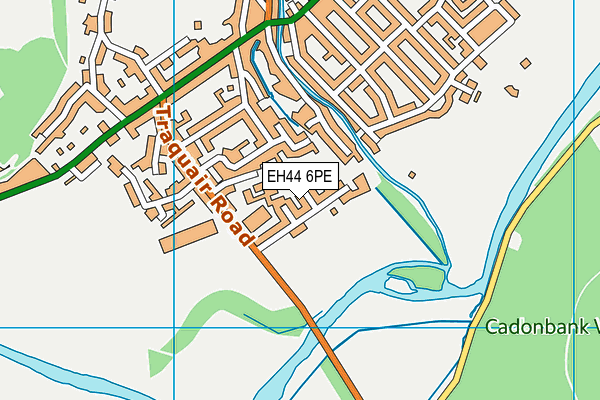 EH44 6PE map - OS VectorMap District (Ordnance Survey)