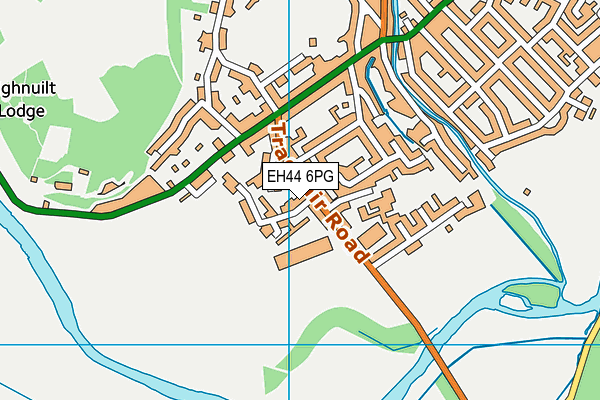 EH44 6PG map - OS VectorMap District (Ordnance Survey)