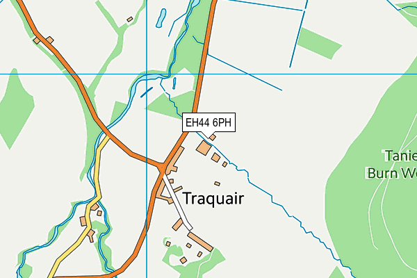 EH44 6PH map - OS VectorMap District (Ordnance Survey)