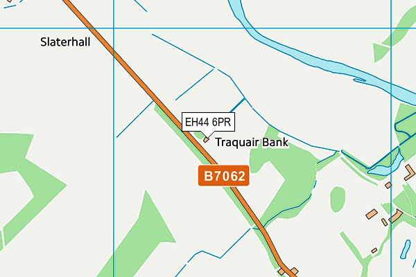 EH44 6PR map - OS VectorMap District (Ordnance Survey)