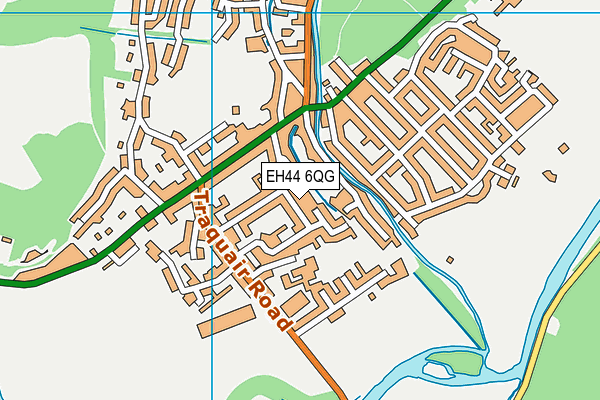 EH44 6QG map - OS VectorMap District (Ordnance Survey)
