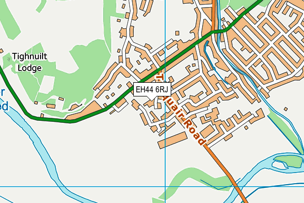 EH44 6RJ map - OS VectorMap District (Ordnance Survey)