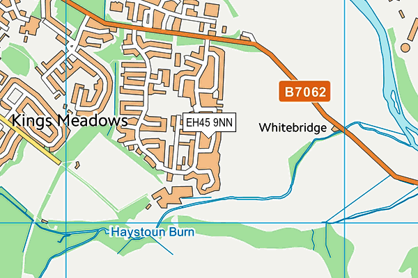 EH45 9NN map - OS VectorMap District (Ordnance Survey)