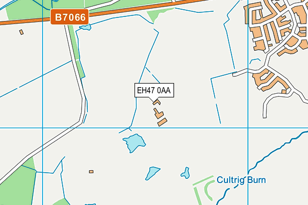 EH47 0AA map - OS VectorMap District (Ordnance Survey)