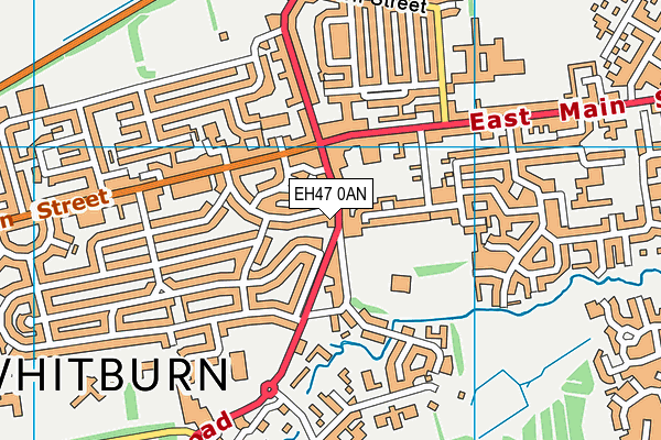 EH47 0AN map - OS VectorMap District (Ordnance Survey)