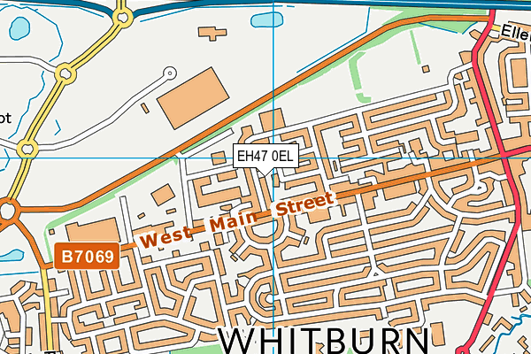 EH47 0EL map - OS VectorMap District (Ordnance Survey)