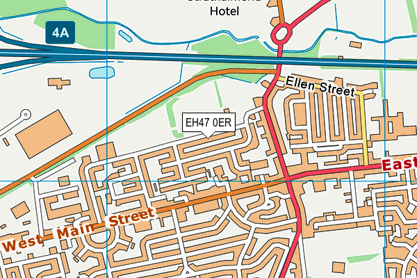 EH47 0ER map - OS VectorMap District (Ordnance Survey)