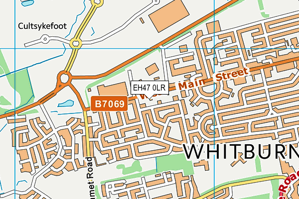 EH47 0LR map - OS VectorMap District (Ordnance Survey)