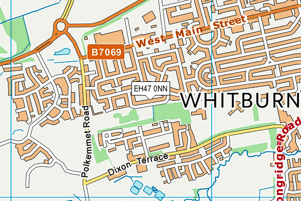 EH47 0NN map - OS VectorMap District (Ordnance Survey)