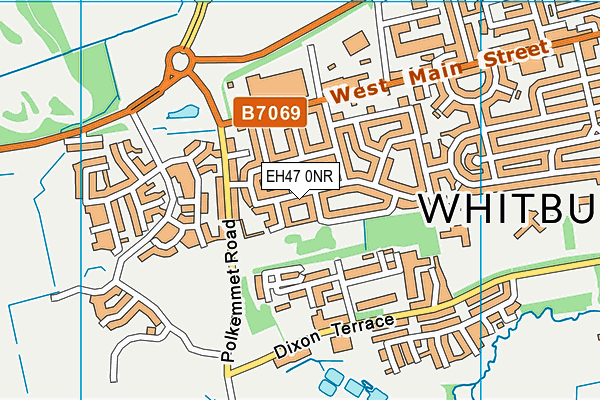 EH47 0NR map - OS VectorMap District (Ordnance Survey)