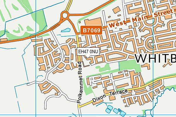 EH47 0NU map - OS VectorMap District (Ordnance Survey)