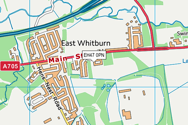 EH47 0PN map - OS VectorMap District (Ordnance Survey)