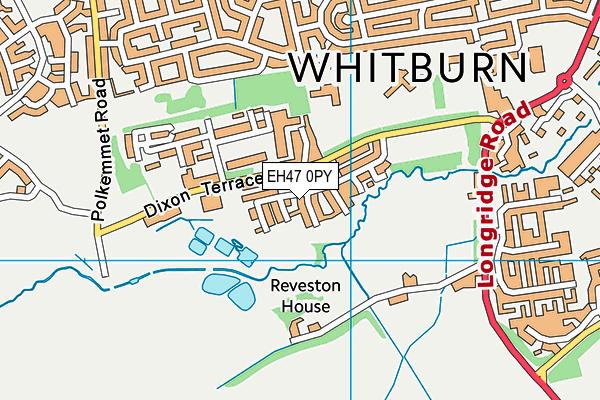 EH47 0PY map - OS VectorMap District (Ordnance Survey)