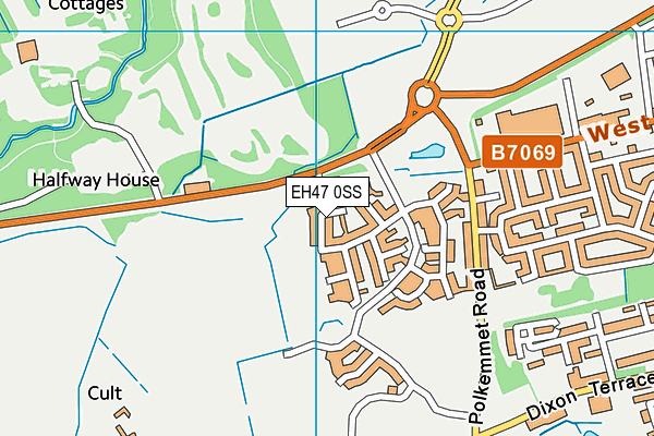 EH47 0SS map - OS VectorMap District (Ordnance Survey)