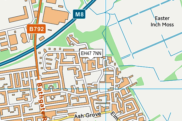 EH47 7NN map - OS VectorMap District (Ordnance Survey)