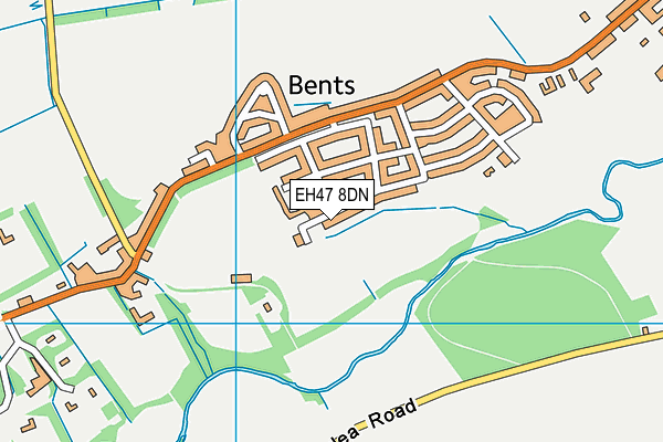 EH47 8DN map - OS VectorMap District (Ordnance Survey)