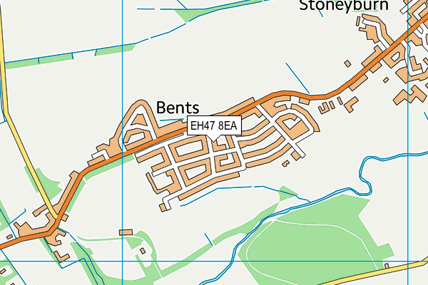 EH47 8EA map - OS VectorMap District (Ordnance Survey)