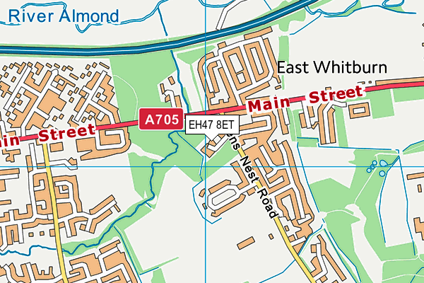 EH47 8ET map - OS VectorMap District (Ordnance Survey)