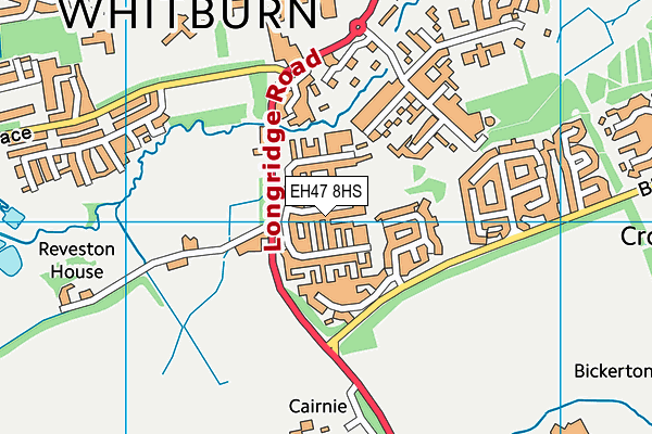 EH47 8HS map - OS VectorMap District (Ordnance Survey)