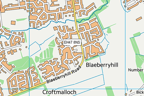 Map of GLENALMOND GAS SERVICES LTD at district scale